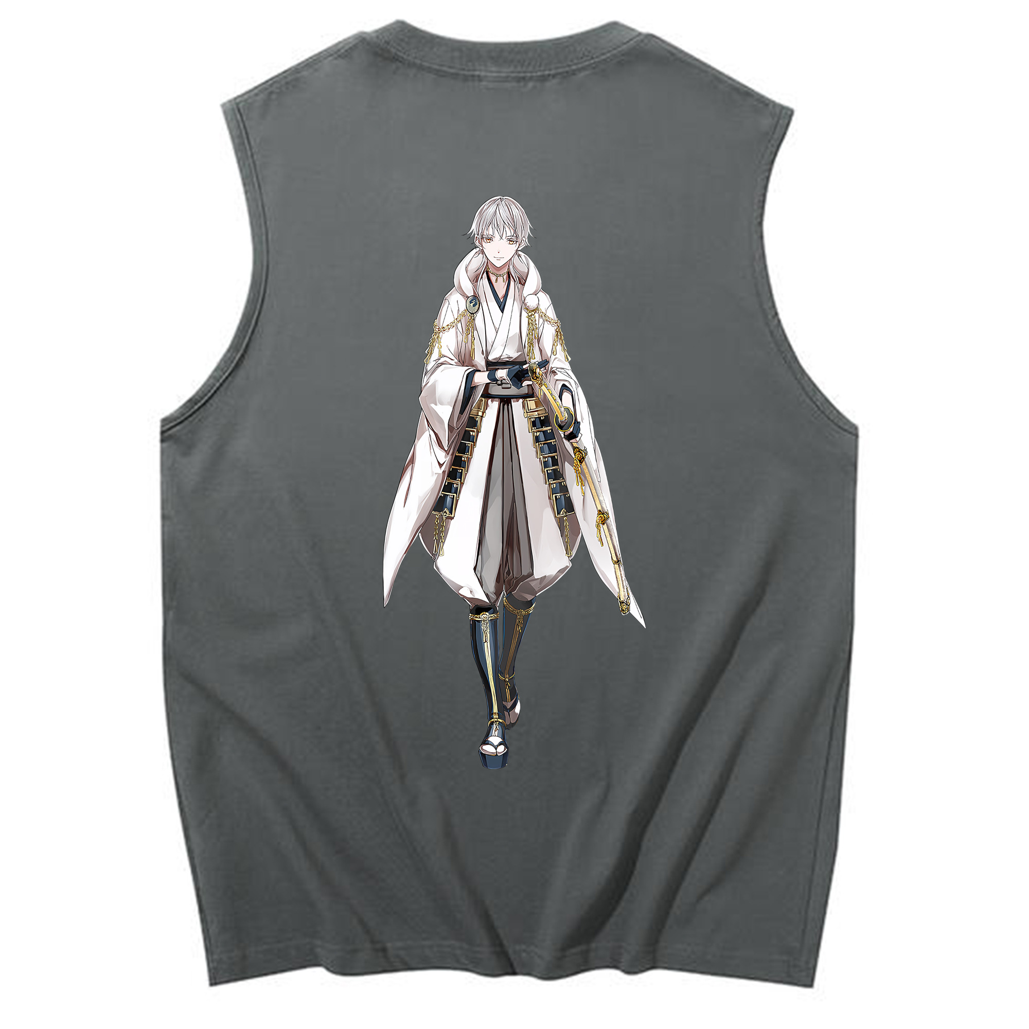 （画像用） 刀剣乱舞 Touken Ranbu コットン100％タンクトップ（背面プリント）